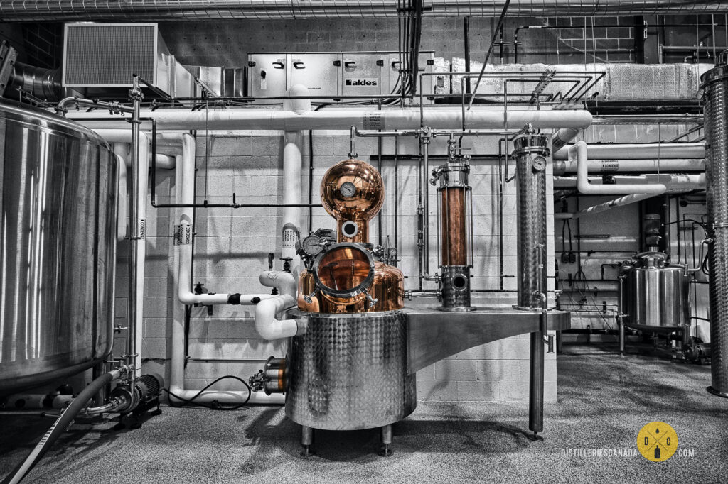L'alambic à gin de la Distillerie la Manufacture