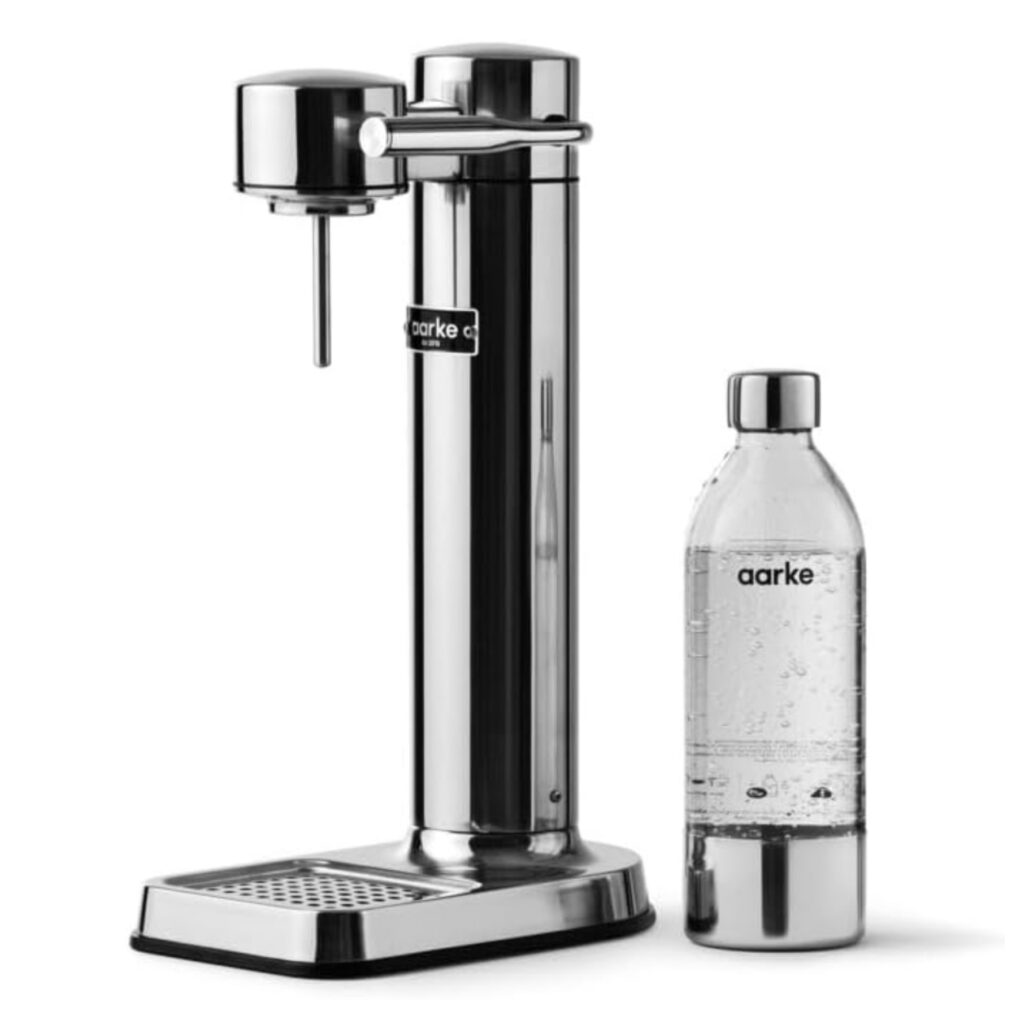 aarke - Carbonator III Premium (acier inoxydable) - Machine à eau gazeuse avec bouteille sans BPA